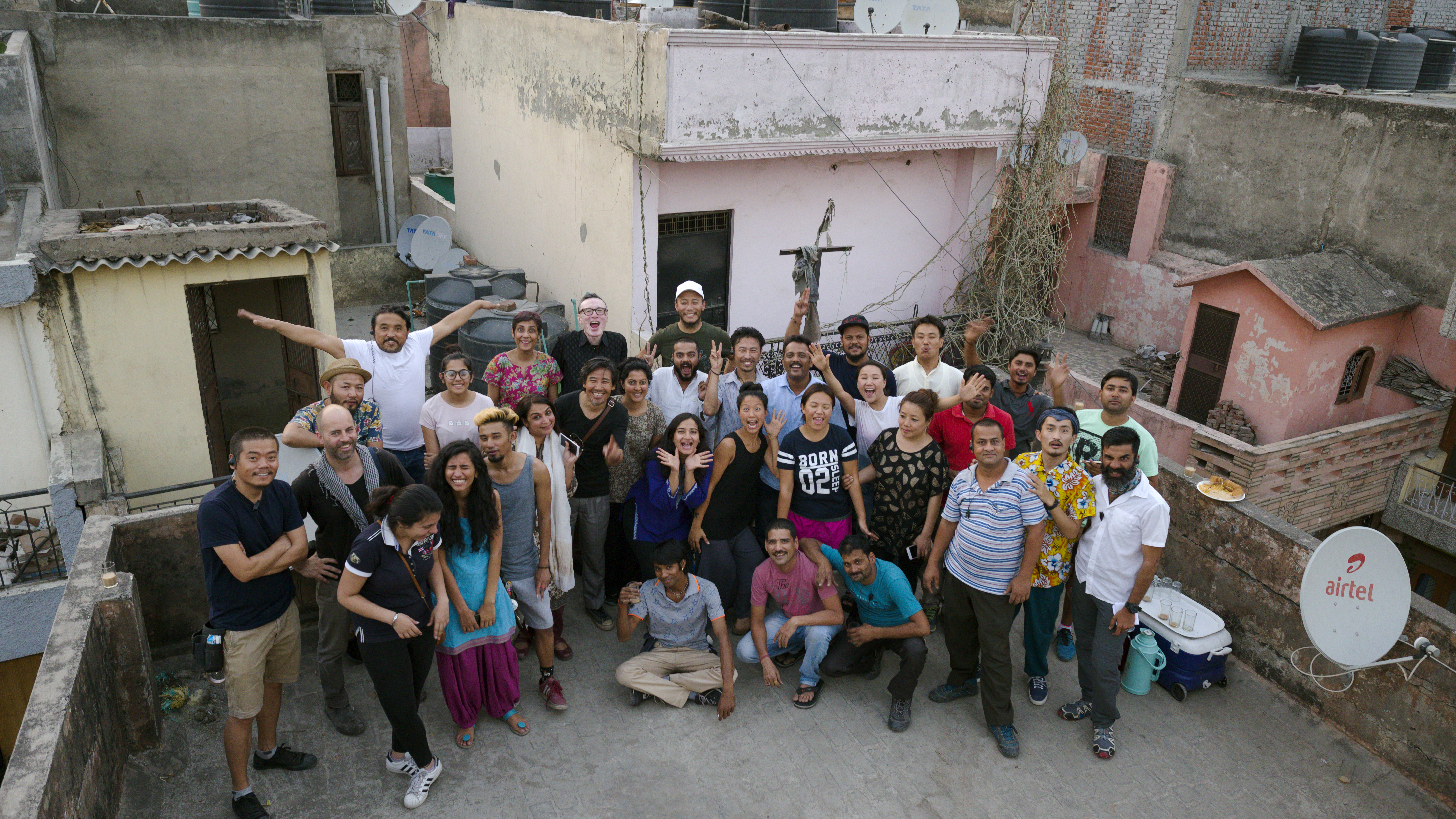Cast & Crew, Delhi (Photo: Tenzing Dakpa)